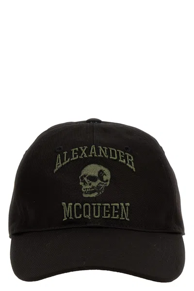 ALEXANDER MCQUEEN MCQUEEN 'VARSITY SKULL' CAP