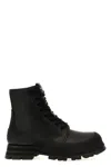Alexander Mcqueen Alexander Mc Queen Wander Black Leather Boot In Black