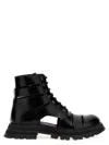 Alexander Mcqueen Mcqueen 'wander' Ankle Boots In Black
