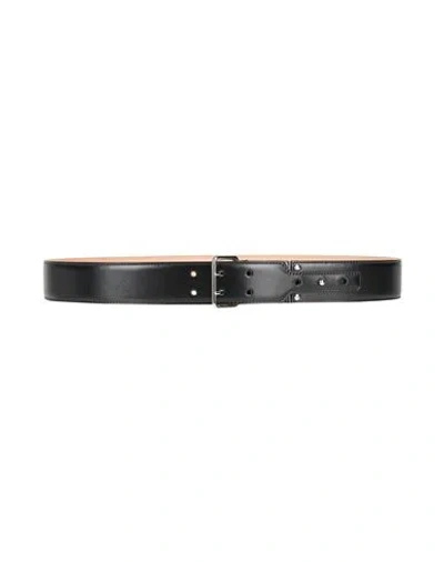Alexander Mcqueen Mcqueen Woman Belt Black Size 38 Leather