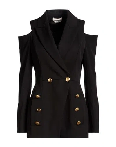Alexander Mcqueen Mcqueen Woman Blazer Black Size 6 Wool