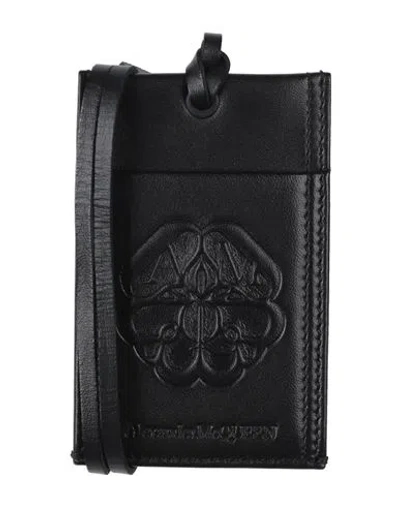 Alexander Mcqueen Mcqueen Woman Cardholder Black Size - Leather