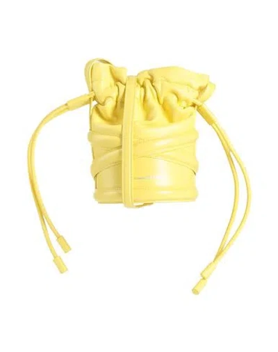 Alexander Mcqueen Mcqueen Woman Cross-body Bag Yellow Size - Leather