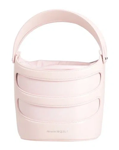 Alexander Mcqueen Mcqueen Woman Handbag Light Pink Size - Leather