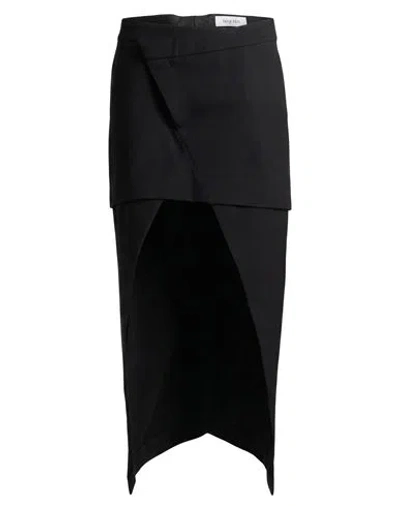 Alexander Mcqueen Mcqueen Woman Midi Skirt Black Size 2 Wool