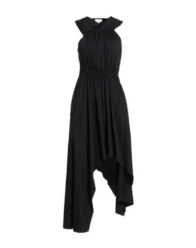 Alexander Mcqueen Mcqueen Woman Mini Dress Black Size 6 Cotton