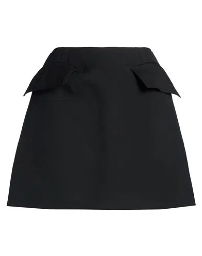 Alexander Mcqueen Mcqueen Woman Mini Skirt Black Size 4 Wool
