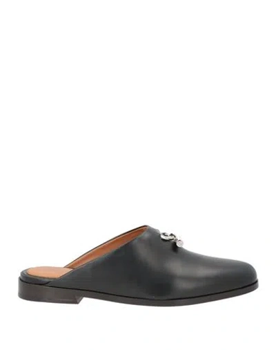 Alexander Mcqueen Mcqueen Woman Mules & Clogs Black Size 9 Leather