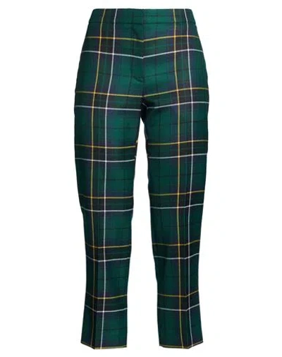 Alexander Mcqueen Mcqueen Woman Pants Dark Green Size 4 Wool