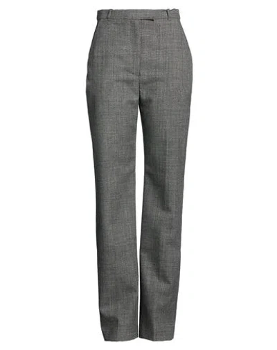 Alexander Mcqueen Mcqueen Woman Pants Grey Size 6 Wool In Gray