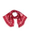 Alexander Mcqueen Mcqueen Woman Scarf Garnet Size - Modal, Silk In Red
