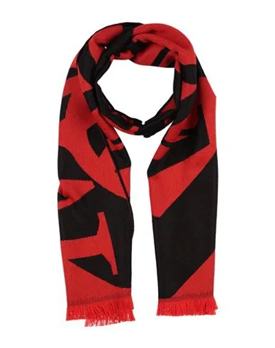 Alexander Mcqueen Mcqueen Woman Scarf Red Size - Wool