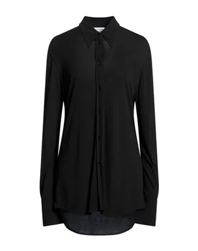 Alexander Mcqueen Mcqueen Woman Shirt Black Size 8 Viscose