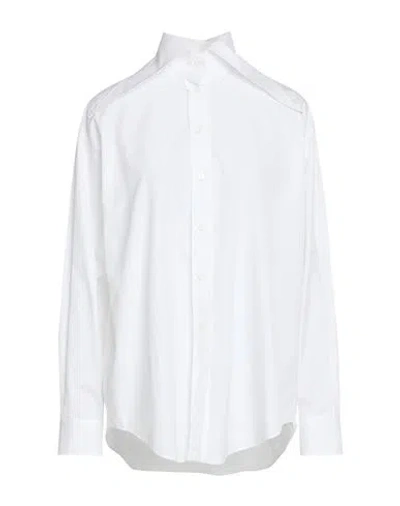 Alexander Mcqueen Mcqueen Woman Shirt White Size 2 Cotton