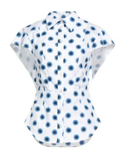 Alexander Mcqueen Mcqueen Woman Shirt White Size 4 Cotton