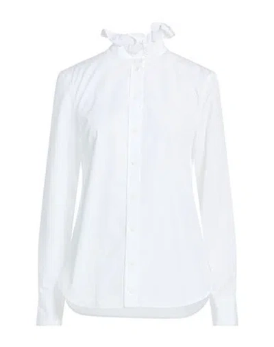 Alexander Mcqueen Mcqueen Woman Shirt White Size 8 Cotton