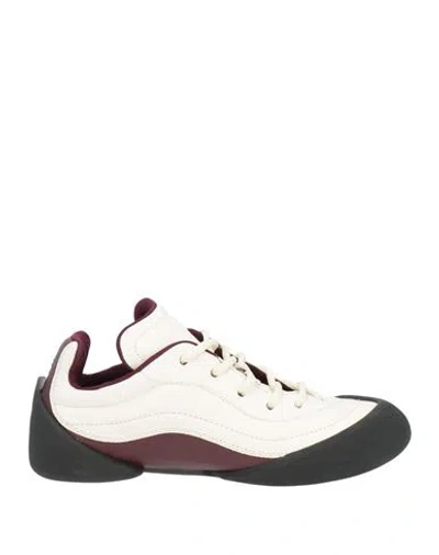 Alexander Mcqueen Mcqueen Woman Sneakers Off White Size 10 Leather