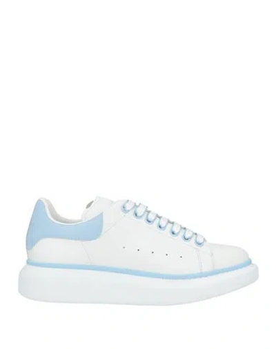 Alexander Mcqueen Mcqueen Woman Sneakers White Size 5 Calfskin