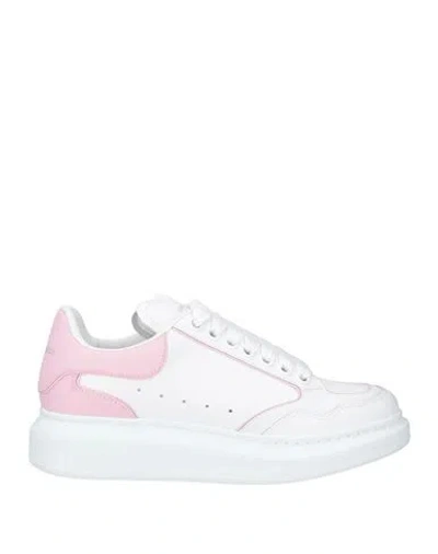 Alexander Mcqueen Mcqueen Woman Sneakers White Size 6 Leather