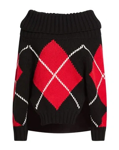 Alexander Mcqueen Mcqueen Woman Sweater Black Size L Wool