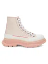 Alexander Mcqueen Woman Ankle Boots Light Pink Size 10 Calfskin