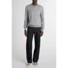 Alexander Mcqueen Sweater With Reverse Skull Motif Embroidered Knitwear Grey In Gray