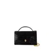 Alexander Mcqueen Alexander Mc Queen Skull Medium Leather Shoudler Bag In Black
