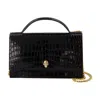 Alexander Mcqueen Alexander Mc Queen Skull Medium Leather Shoudler Bag In Black