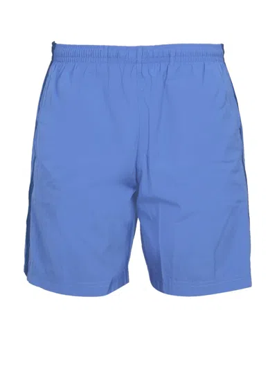 Alexander Mcqueen Medium Swimsuit With Elastic Waistband In Blue
