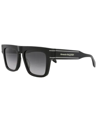 Alexander Mcqueen Men's 52mm Sunglasses In Black