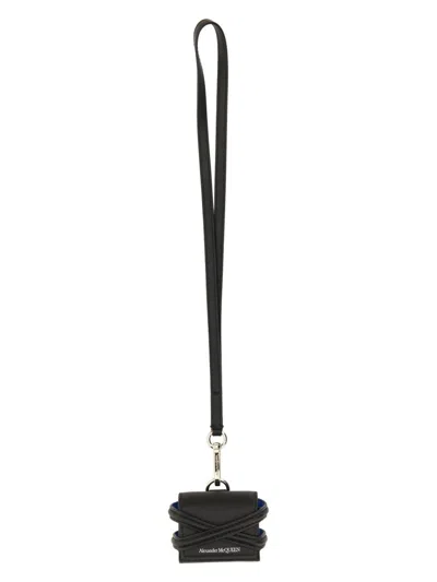 ALEXANDER MCQUEEN MEN'S AIRPODS PRO HARNESS CASE