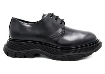 Pre-owned Alexander Mcqueen Men's  Chunky Sole Laceup Sneakers Sneakers In Black