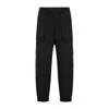 Alexander Mcqueen Khaki Cotton Canvas Cargo Pants In Black