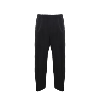 Alexander Mcqueen Cotton Trousers Men In Black