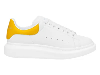 Pre-owned Alexander Mcqueen Men's  Oversized Bright Sneakers In White/yellow In Multi