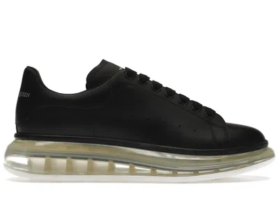 Pre-owned Alexander Mcqueen Men's  Oversized Clear Sole Sneakers In Black