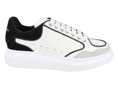 Pre-owned Alexander Mcqueen Men's  Oversized Grey Sneakers In White/black