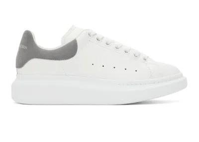 Pre-owned Alexander Mcqueen Men's  Oversized Iron Sneakers In White/grey