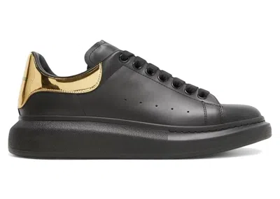 Pre-owned Alexander Mcqueen Men's  Oversized Metallic Sneakers In Black/gold In Multi