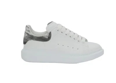 Pre-owned Alexander Mcqueen Men's  Oversized Pixels Sneakers In White/black