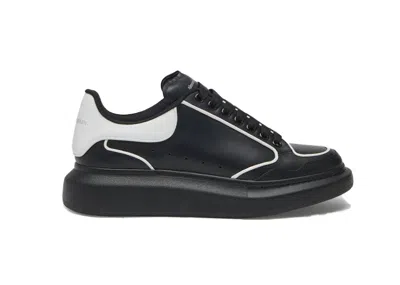 Pre-owned Alexander Mcqueen Men's  Oversized Retro Sneakers In Black/white In Multi