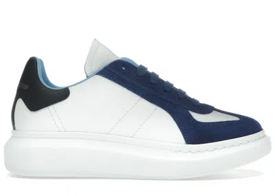 Pre-owned Alexander Mcqueen Men's  Oversized Retro Sneakers In Blue/white In Multi