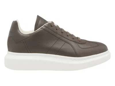 Pre-owned Alexander Mcqueen Men's  Oversized Retro Sneakers In Dark Brown