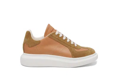 Pre-owned Alexander Mcqueen Men's  Oversized Retro Sneakers In Labrador/nat