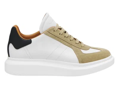 Pre-owned Alexander Mcqueen Men's  Oversized Retro Sneakers In White/rock/black