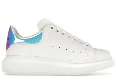 Pre-owned Alexander Mcqueen Men's  Oversized Shock Pink Sneakers In White