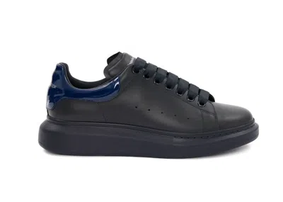 Pre-owned Alexander Mcqueen Men's  Oversized Sneakers In Black/navy Blue In Multi