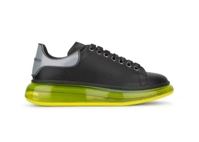 Pre-owned Alexander Mcqueen Men's  Oversized Sneakers In Black/neon Green In Multi