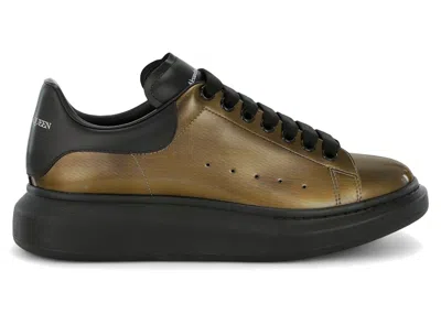 Pre-owned Alexander Mcqueen Men's  Oversized Sneakers In Fools Gold/black