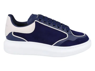 Pre-owned Alexander Mcqueen Men's  Oversized Sneakers In Indigo In Purple